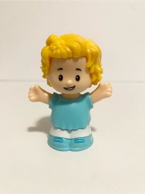 Little People Kid Person Blonde Hair School Playset Play Yard 4/$20 🛑